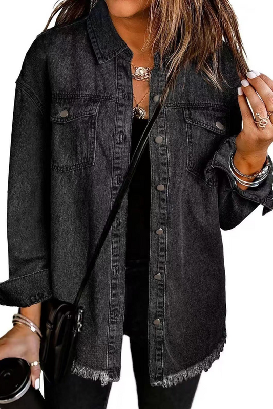 JAQUETA JEANS CANELA