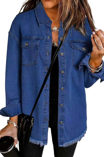 JAQUETA JEANS CANELA